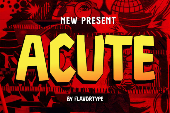 Acute: A Bold Display Font That Lifts Your Digital Brand