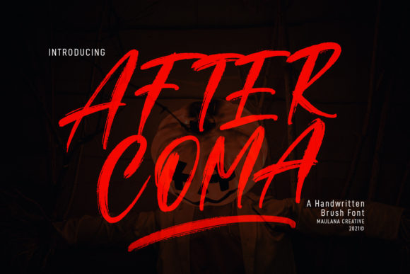 After Coma: A Display Font That Gives Handmade Goods Instant Character