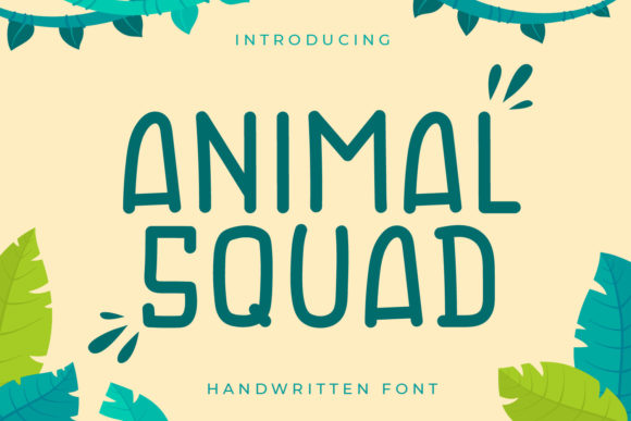 Animal Squad: A Friendly Display Font for Scroll-Stopping Campaigns