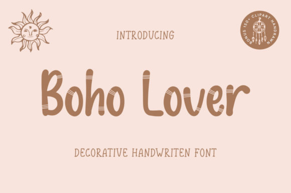 Boho Lover: A Display Font That Feels Like a Thoughtful Pause