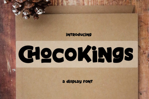Chocokings: A Playful Display Font That Feels Like a Warm Invitation