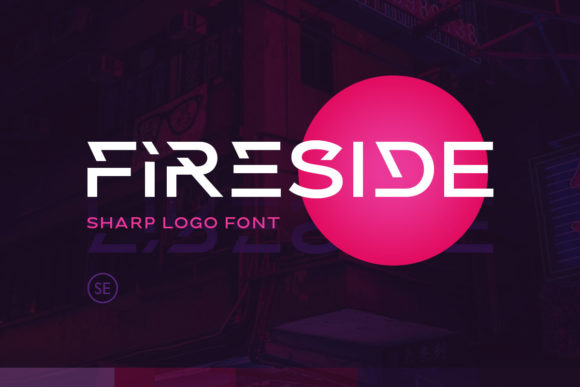 Fireside: A Bold, Modern Display Font for Handmade Creators