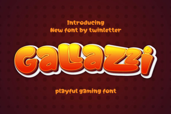 Gallazzi: A Playful Display Font for Digital Branding