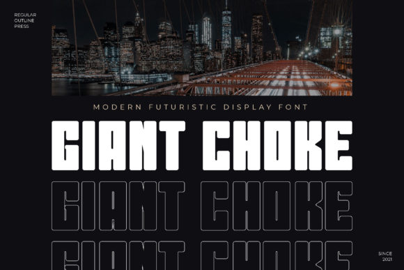 Giant Choke: A Display Font That Anchors Editorial Mood