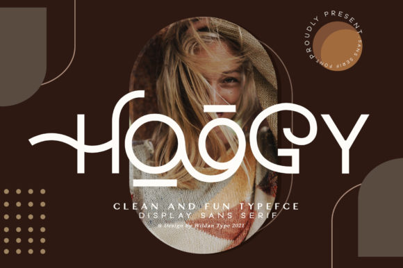Hoogy: A Bold Display Font for Editorial Impact