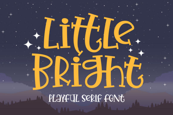 Little Bright: A Playful Display Font for Scroll-Stopping Campaigns