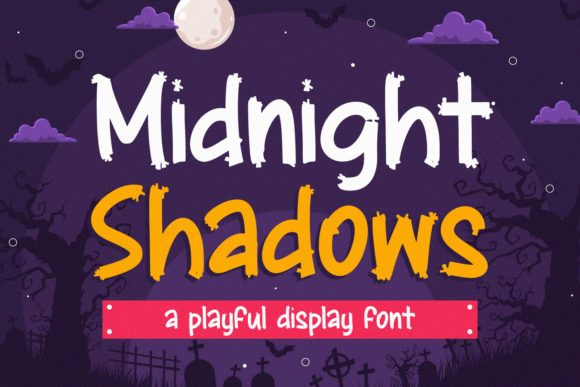 Midnight Shadows: A Display Font for Editorial Impact