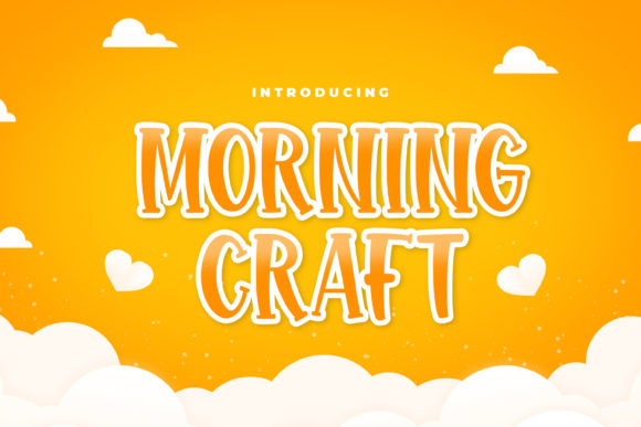 Morning Craft: A Display Font That Feels Like Sunlight on Paper
