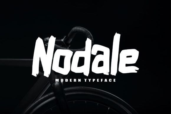 Nodale: A Bold, Brushed Display Font for Digital Impact