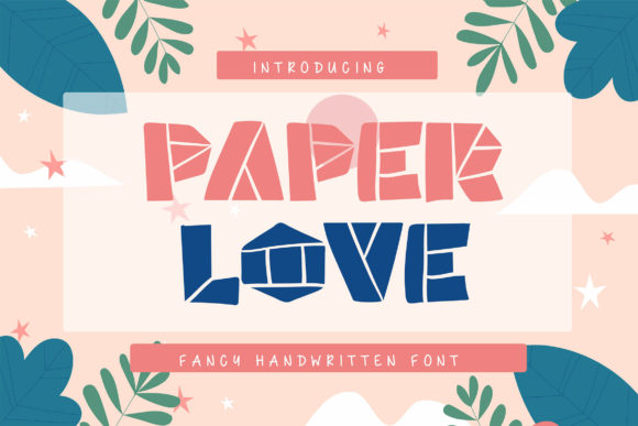 Paper Love: A Geometric Display Font for Modern Web Design