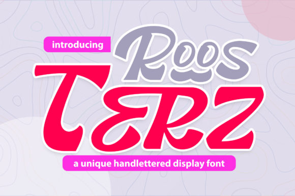 Roosterz: A Display Font That Makes Your Headlines Instantly Recognizable