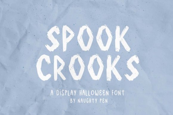 Spook Crooks: A Display Font That Gives Your Brand Instant Halloween Charm