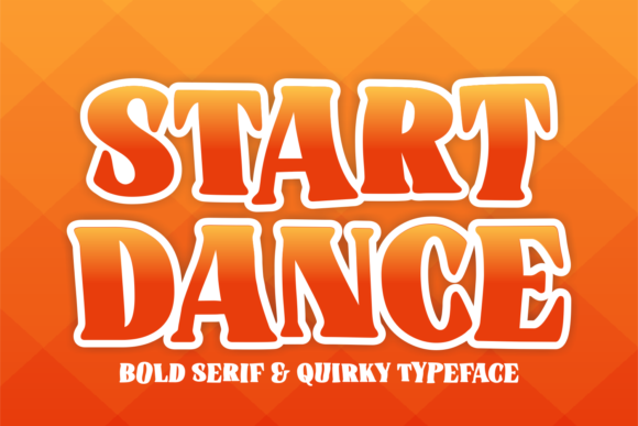Start Dance: A Bold Display Font for Editorial Impact