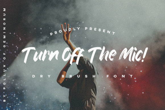 Turn off the Mic: A Display Font with Urban Calm