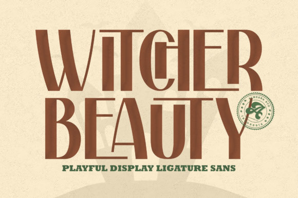 Witcher Beauty: A Display Font That Commands Attention