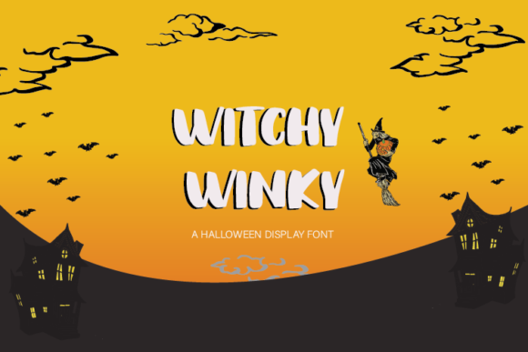Witchy Winky: A Bold Display Font That Makes Handmade Goods Shine