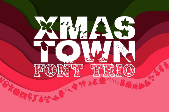 Xmas Town Trio: A Display Font That Builds Brand Trust